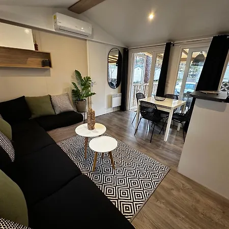 Grand Mobil Home Tout Confort - Camping Les Oyats 4 Etoiles Campsite *