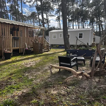 Campingplads Grand Mobil Confort Pour 6 Personnes - Les Oyats 4 Etoiles Seignosse