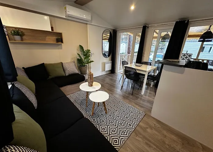 Grand Mobil Confort Pour 6 Personnes - Les Oyats 4 Etoiles Campingplads *