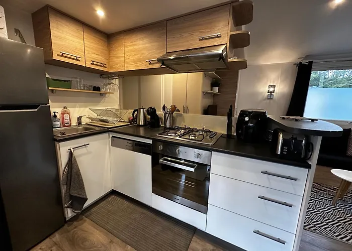 Grand Mobil Confort Pour 6 Personnes - Les Oyats 4 Etoiles Campingplads Seignosse