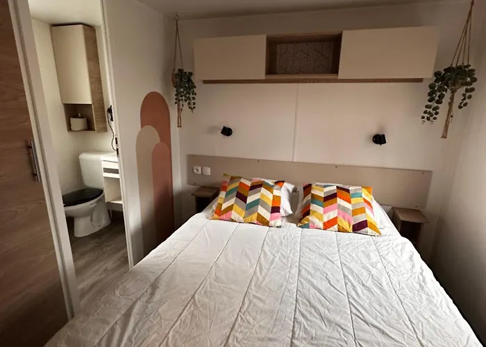 Grand Mobil Confort Pour 6 Personnes - Les Oyats 4 Etoiles Campingplads Seignosse